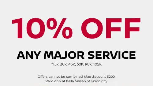 Coupon for 10% OFF ANY MAJOR SERVICE *15k, 30K, 45K, 60K, 90K, 105K